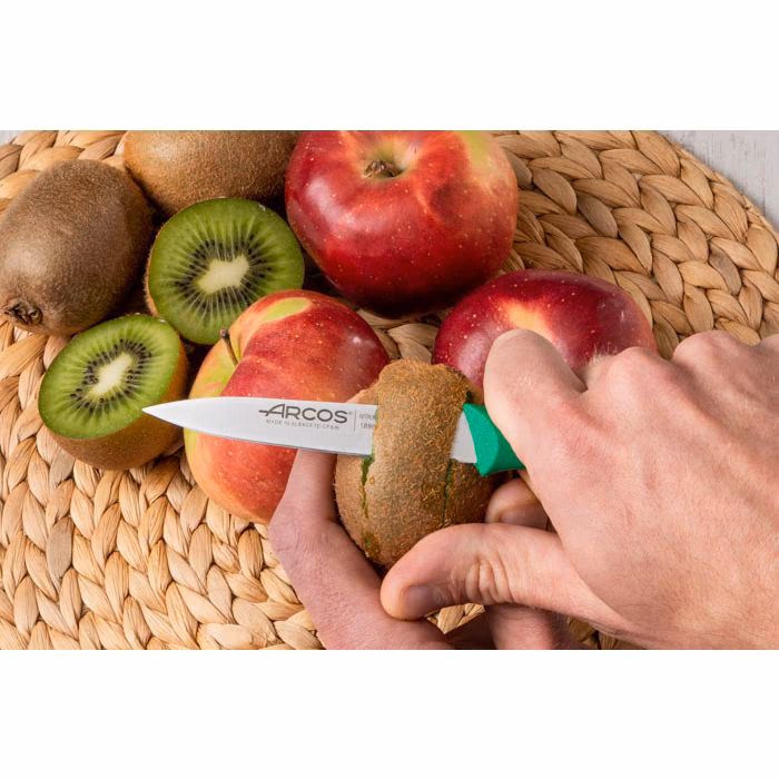 Arcos Juego De 3 Cuchillos Mondadores Color Verde Serie Nova