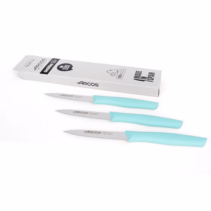 Arcos Set Cuchillos Mondadores Color Menta Serie Nova