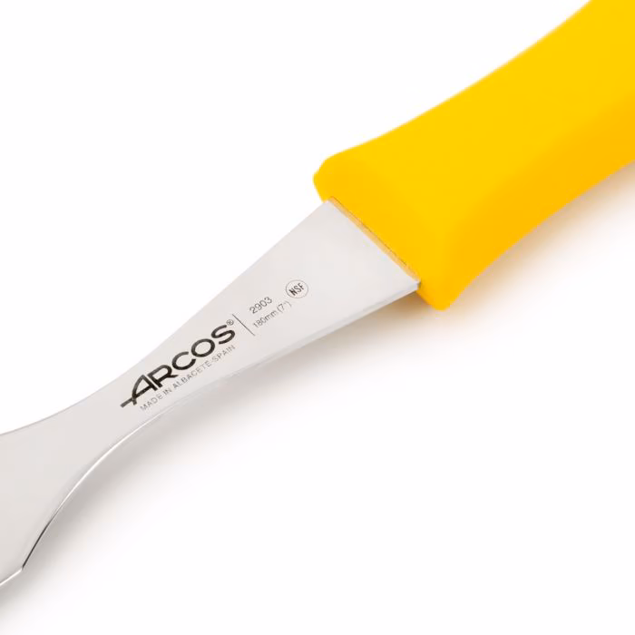 Arcos Tenedor Trinchante Color Amarillo Serie 2900 180 Mm