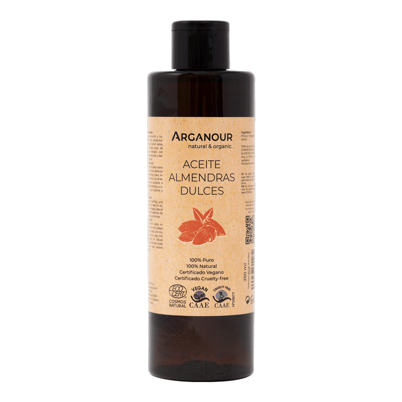 Arganour Aceite de almendras dulces 100% puro