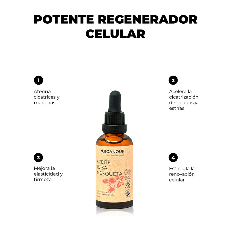 Arganour Aceite De Semillas De Rosa Mosqueta
