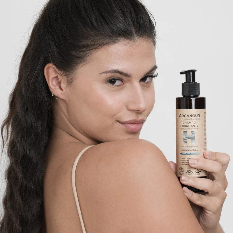 Arganour Champú Hidratante Con ácido Hialurónico