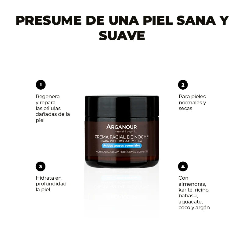 Arganour Crema Antiedad De Noche