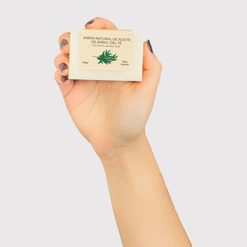 Arganour Jabón Natural Con Aceite De árbol Del Té
