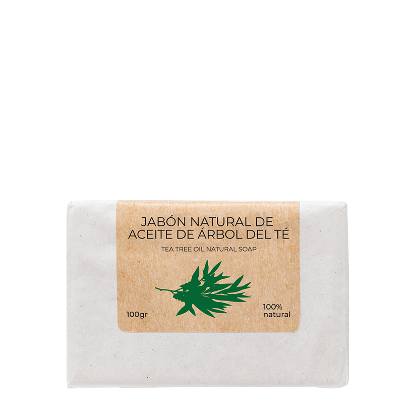 Arganour Jabón natural con aceite de árbol del té