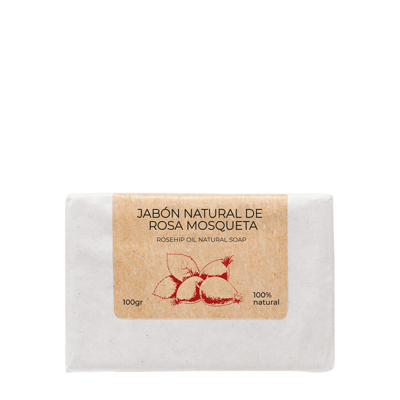 Arganour Jabón natural con rosa mosqueta