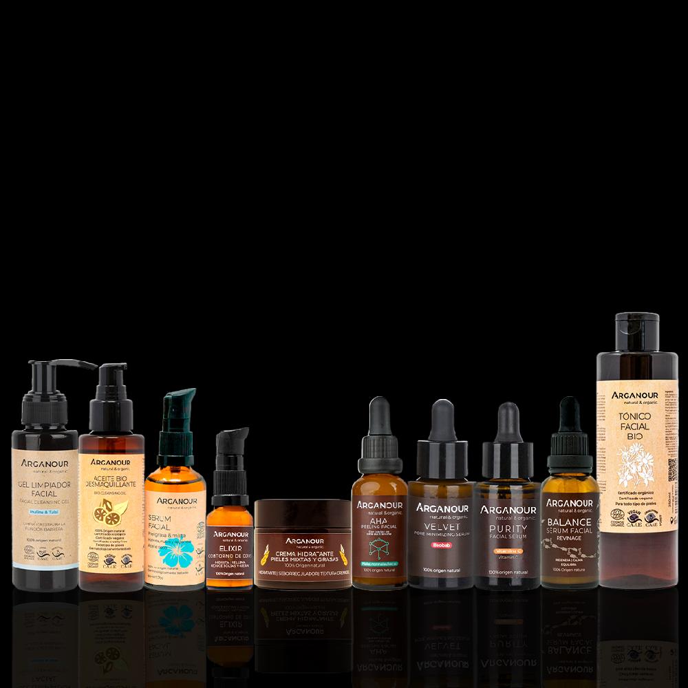 Arganour Rutina facial para pieles mixtas