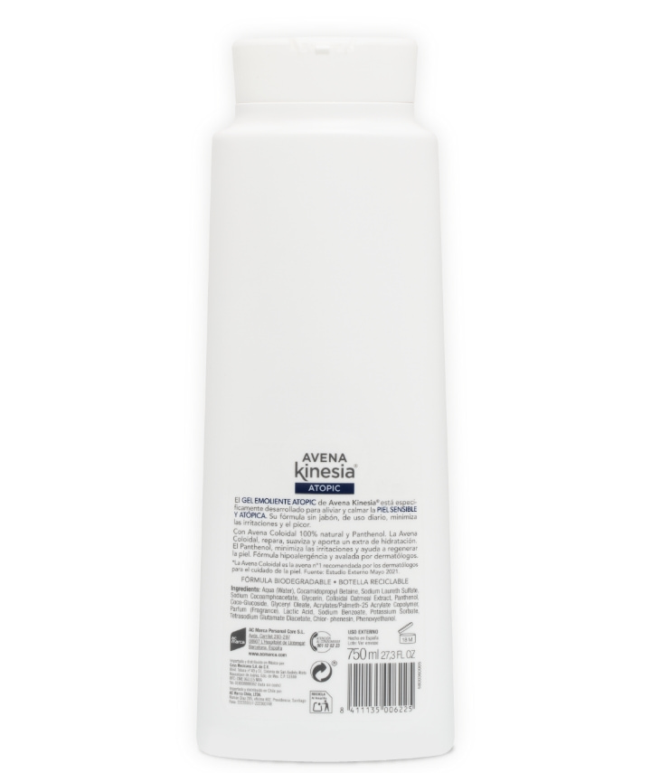 Avena Kinesia Gel Emoliente Atopic