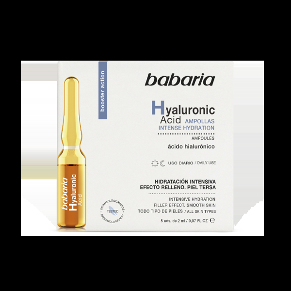 Babaria Ampollas Hyaluronic Acid