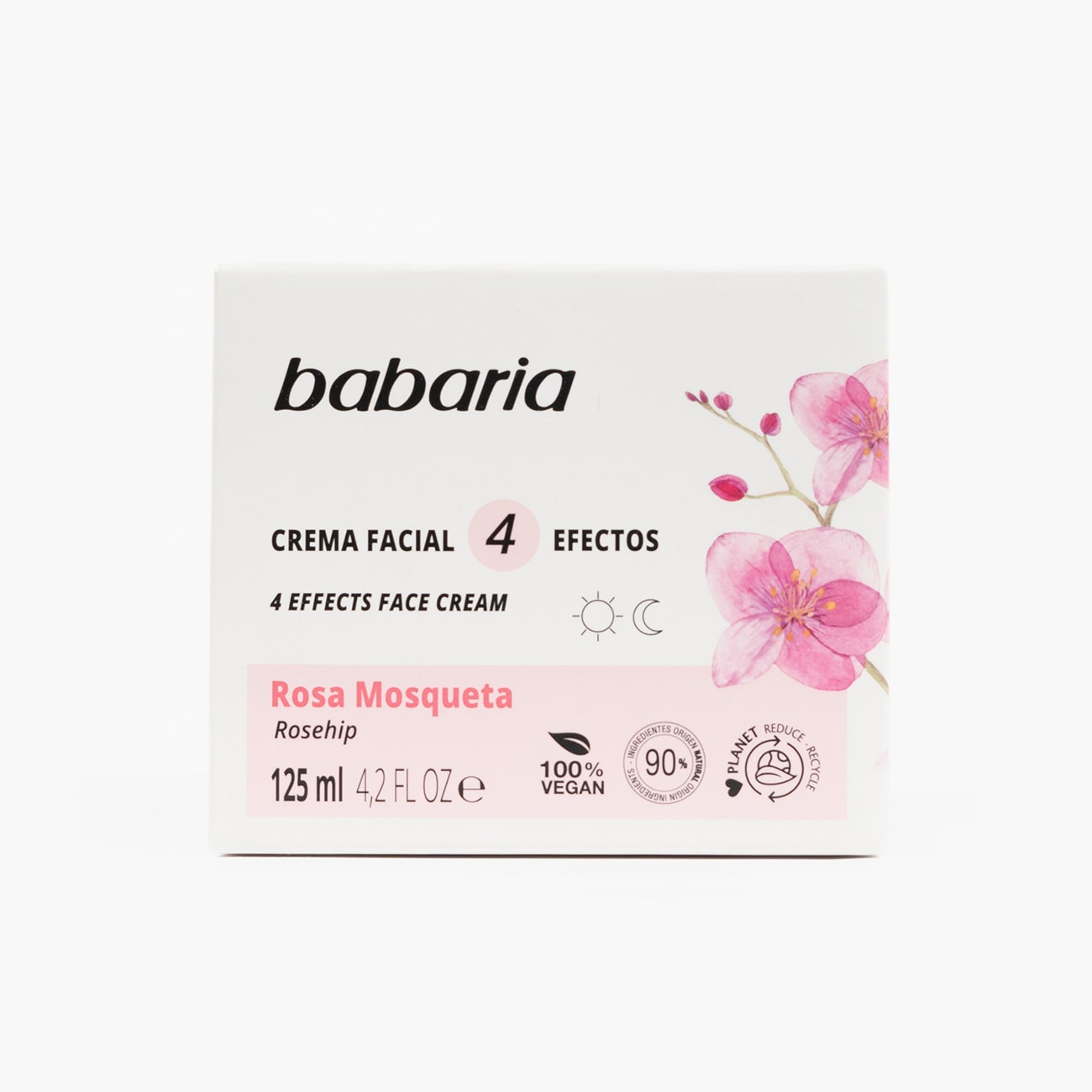 Babaria Crema Facial 4 Efectos Rosa Mosqueta