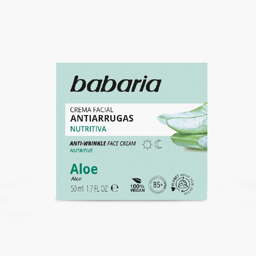 Babaria Crema Facial Antiarrugas Aloe
