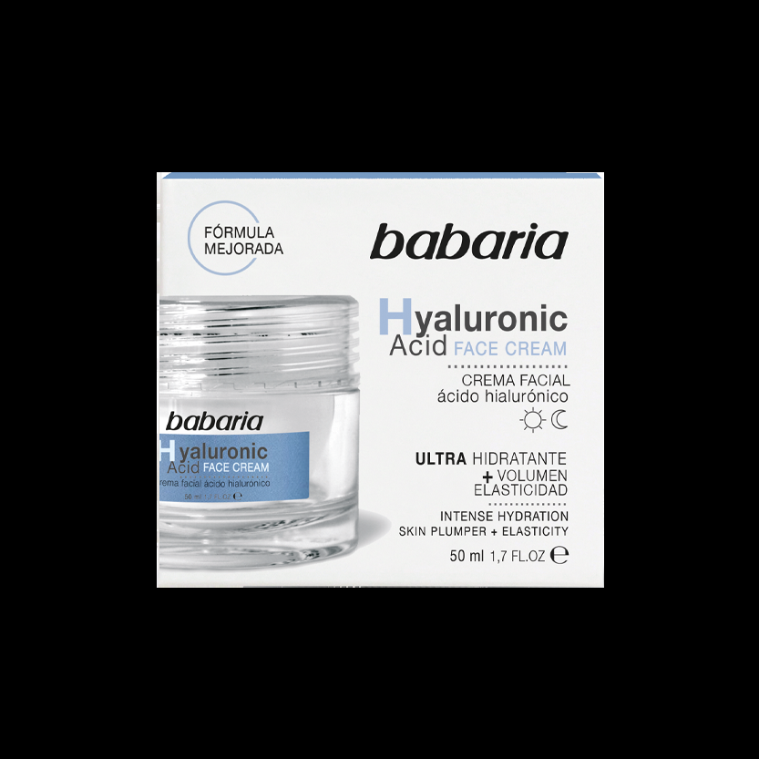 Babaria Crema Facial Hyaluronic Acid