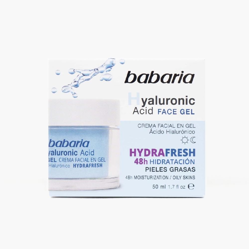 Babaria Crema Facial Hydrafresh Ácido Hialurónico