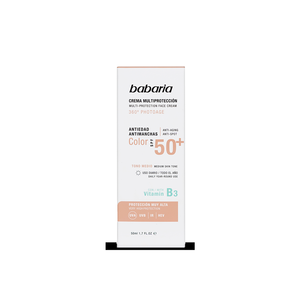 Babaria Crema Solar Facial Multiprotección