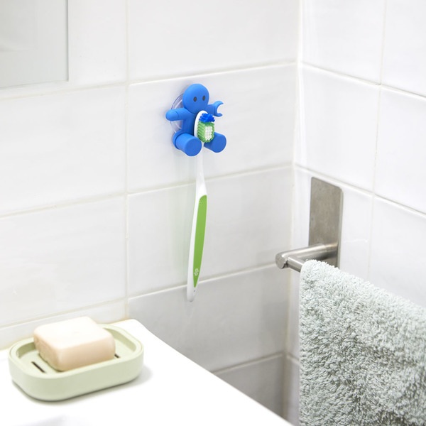 Balvi Balvi - Amico Soporte Para Cepillo Dental Con Ventosa