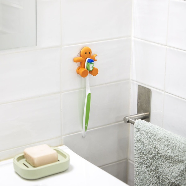 Balvi Balvi - Amico Soporte Para Cepillo Dental Con Ventosa