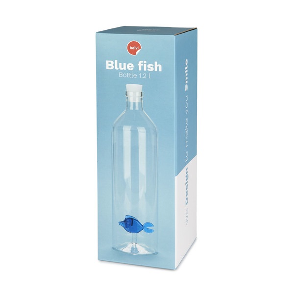 Balvi Balvi - Blue Fish Botella Para Agua