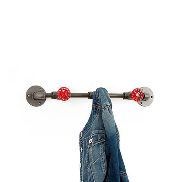 Balvi Balvi - Colgador Pared Pipeline Hierro