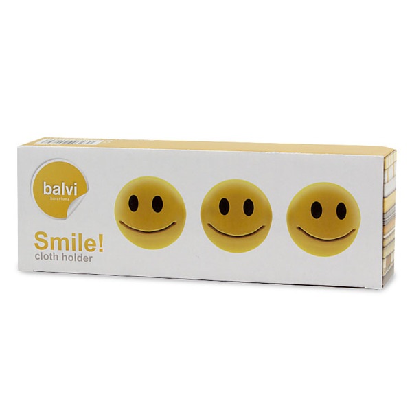 Balvi Balvi - Colgador Trapo Cocina Smile X3