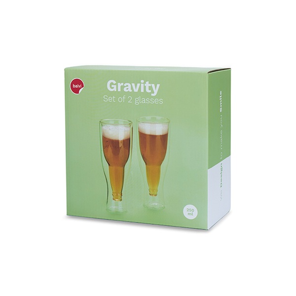 Balvi Balvi - Vaso Cerveza Gravity 250 Ml X2