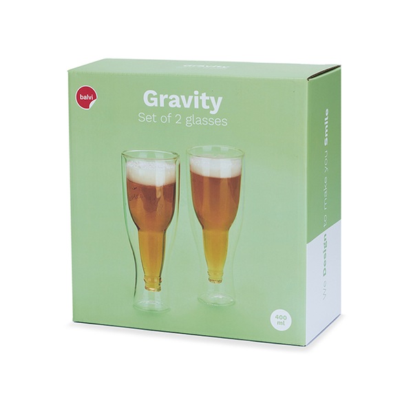 Balvi Balvi - Vaso Cerveza Gravity 400 Ml X2