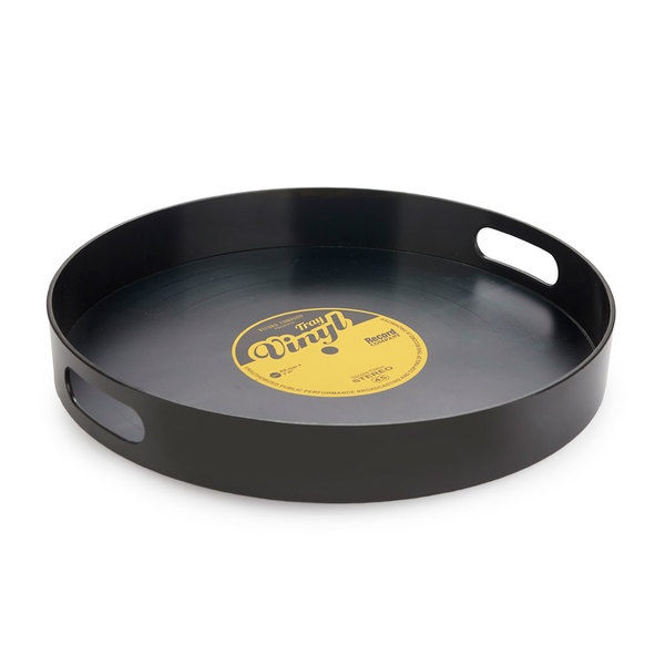 Balvi Bandeja Vinyl Negro-27892