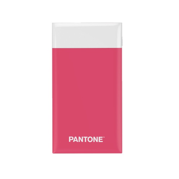 Balvi Balvi Batería 6000mAh Pantone Color rosa Carga rápida Indicador de carga LED Con cable USB DC5V Entra