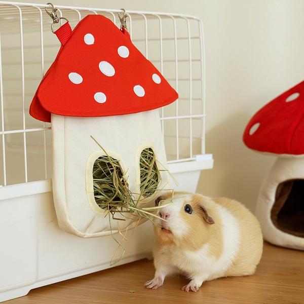 Balvi Bolsa Heno Mushroom Beige/rojo-27735