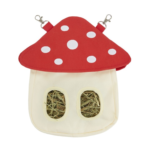 Balvi Bolsa heno Mushroom beige/rojo-27735