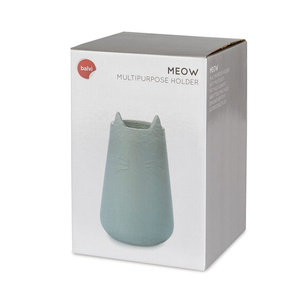 Balvi Bote Multiusos Meow Gris-27532