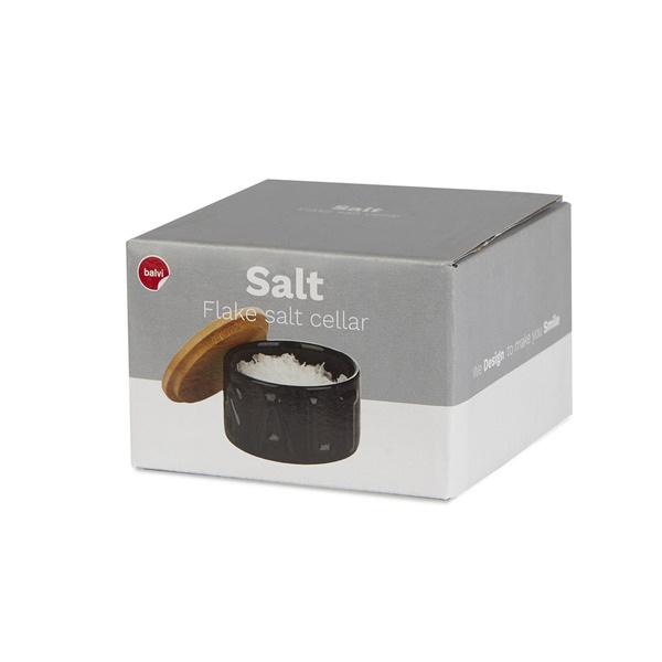 Balvi Bote Para Sal En Escamas Salt Negro-27580