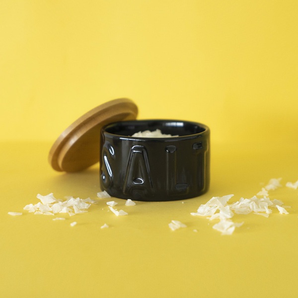 Balvi Bote Para Sal En Escamas Salt Negro-27580