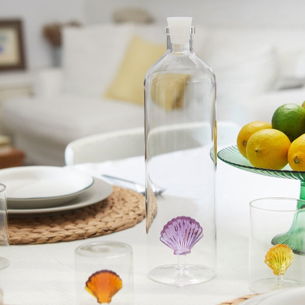 Balvi Botella Atlantis Shell Lila-27843