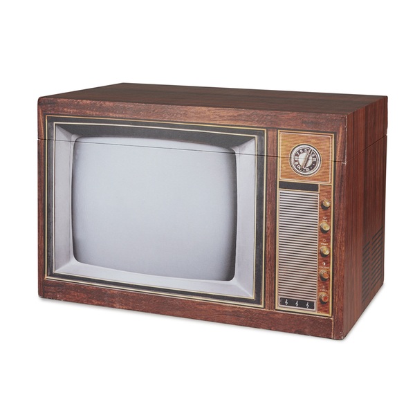 Balvi Caja almacenaje Vintage TV-27386