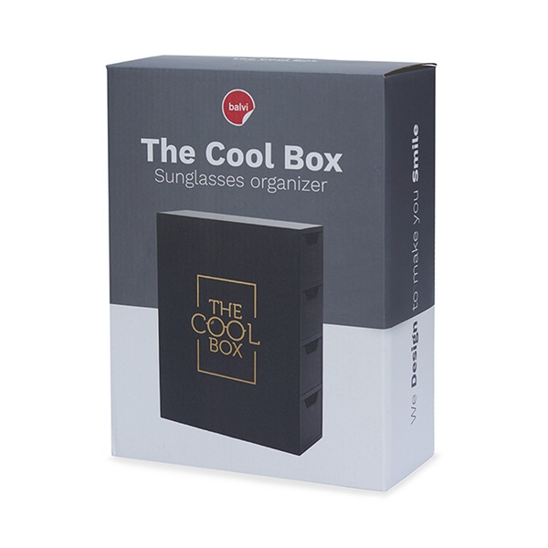 Balvi Caja Gafas De Sol The Cool Box Negro-27669