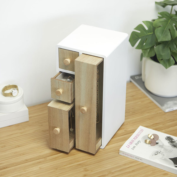 Balvi Caja Joyero Attic Blanco-27690