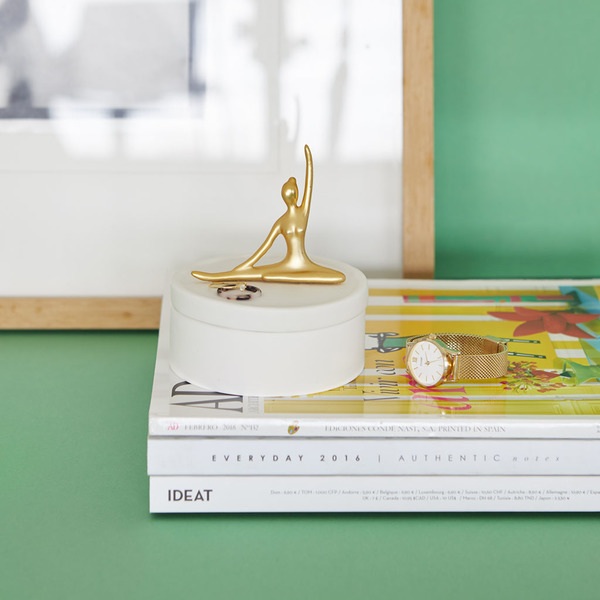 Balvi Caja Joyero Ballerina Dorado-27439