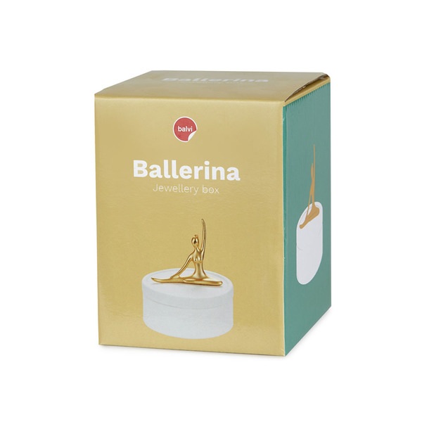 Balvi Caja Joyero Ballerina Dorado-27439