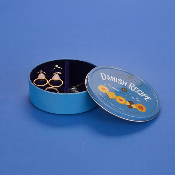 Balvi Caja Joyero Danish Cookies Azul-28015