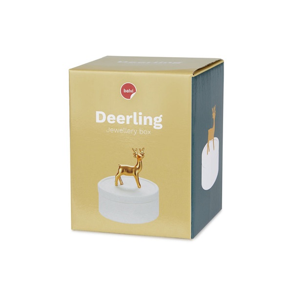 Balvi Caja Joyero Deerling Dorado-27438