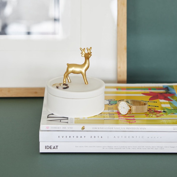 Balvi Caja Joyero Deerling Dorado-27438