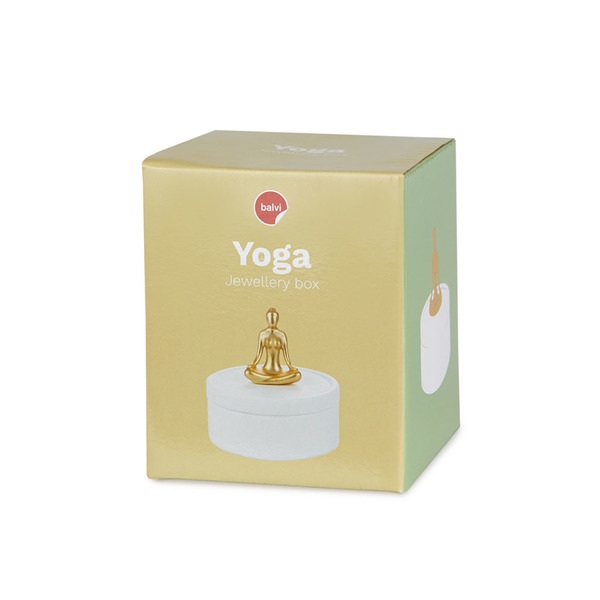 Balvi Caja Joyero Yoga Dorado-27542