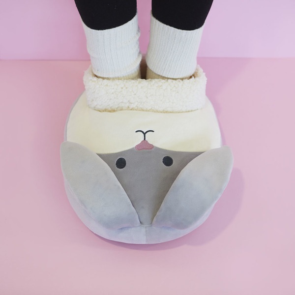 Balvi Calienta Pies Rabbit Blanco/gris-27759