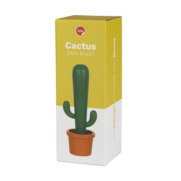 Balvi Cepillo Lavaplatos Cactus Verde-27553