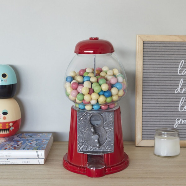 Balvi Balvi Chicletera American Dream Rojo Hucha Y Dispensador De Caramelos Chicles Chocolates Frutos Se