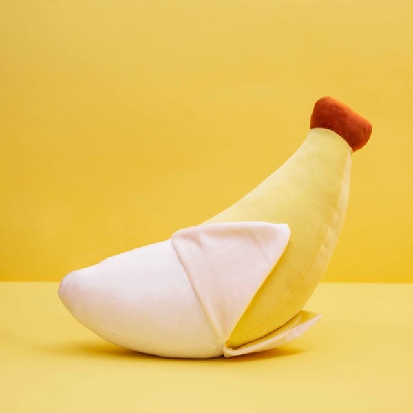 Balvi Cojín Fluffy Banana Amarillo-27632