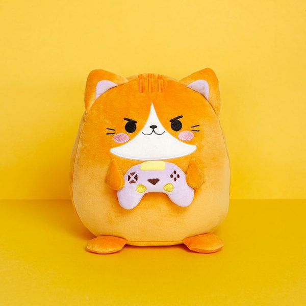 Balvi Cojín Fluffy Kawaii Gamer Naranja-27890