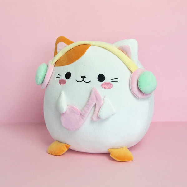 Balvi Cojín Fluffy Kawaii Melody Blanco-27888