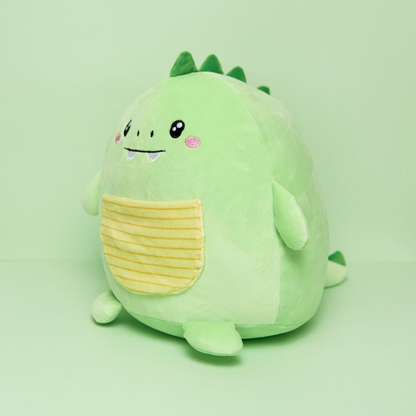 Balvi Cojín Infantil Fluffy Dinoz Verde-27780