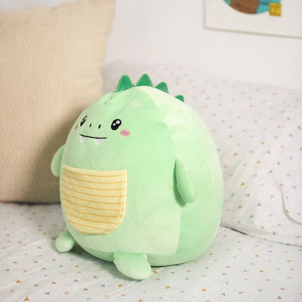 Balvi Cojín Infantil Fluffy Dinoz Verde-27780